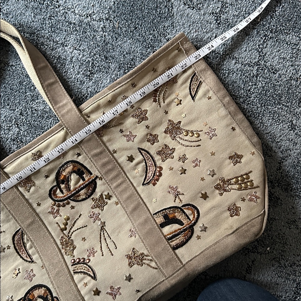 Rare FP Celestial tote Embroidered Tote Bag - Picture 9 of 13